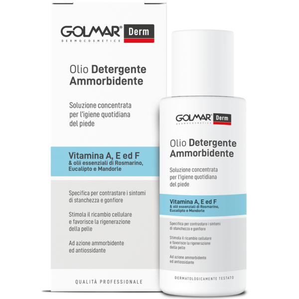 Olio Piedi Detergente Ammorbidente GolmarDerm